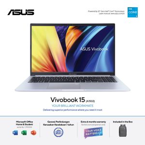 Notebook Asus Vivobook 15 A1502ZA-VIPS351/VIPS352