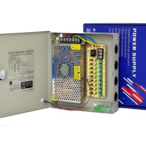 POWER SUPPLY CCTV 10A + BOX